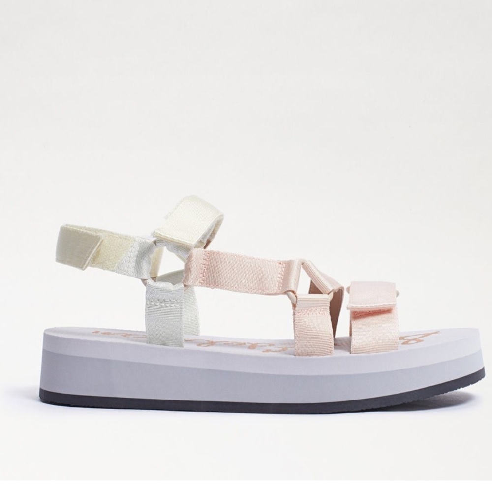 SAM EDELMAN NWT MARIACE STRAP SANDALS IN PASTEL MULTI STRAPPY 7 7.5, 8.5 9 9.5 - Picture 2 of 13